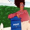 Carte postale - Post Box