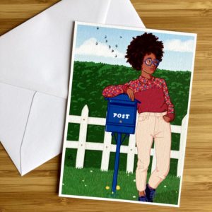 Carte postale - Post Box Carte postale - Post Box